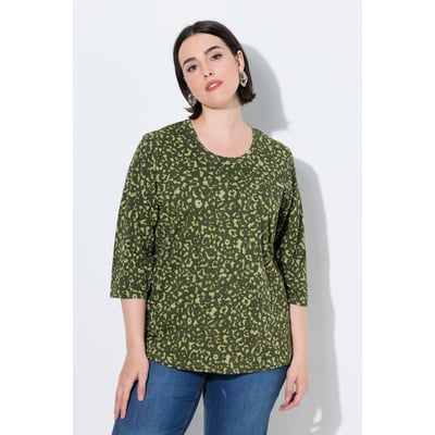 T-shirt motif léopard ULLA POPKEN