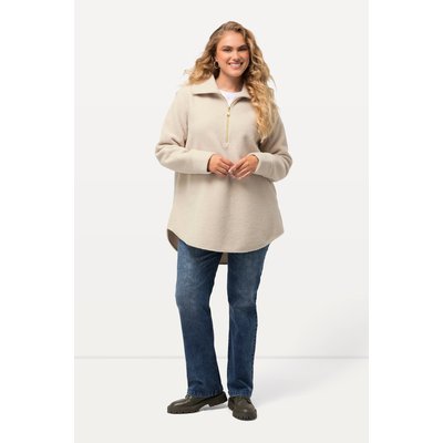 Sweat-shirt en polaire à col montant ULLA POPKEN