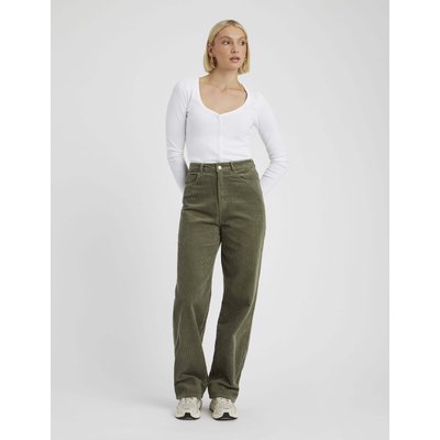 Pantalon droit velours femme La Redoute