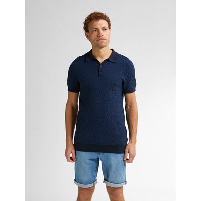 Pull Polo en maille oceanstone PETROL INDUSTRIES
