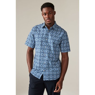 Chemise coupe manches courtes imprimée NEXT