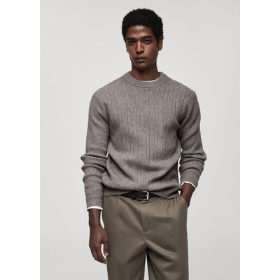 Pull-over maille combinée MANGO MAN