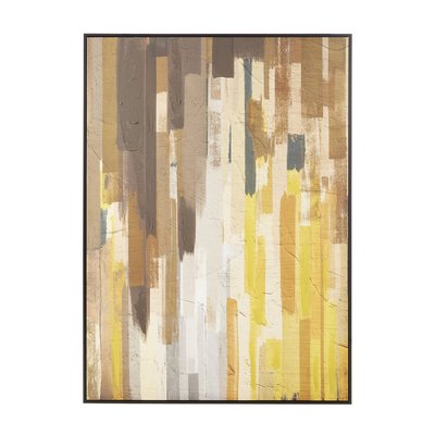 Ochre Canvas Wall Art SO'HOME