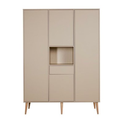 Armoire 4 portes 1 niche Cocoon Natural Oak QUAX