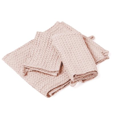 Serviette de bain (x3) coton gaufré DARIA FEBRONIE