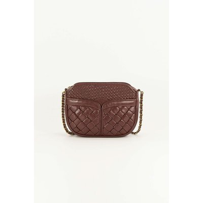 Divine Braided Leather Chain Bag SESSUN