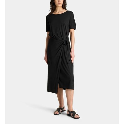 Robe Portefeuille Longue Calypso En Jersey GALERIES LAFAYETTE