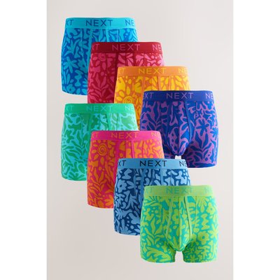 Chaussettes fraîcheur brodées, lot de 8 NEXT