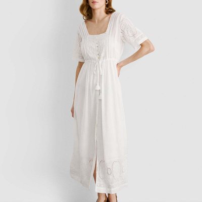 Robe Midi Avec Détails Brodés PEPE JEANS