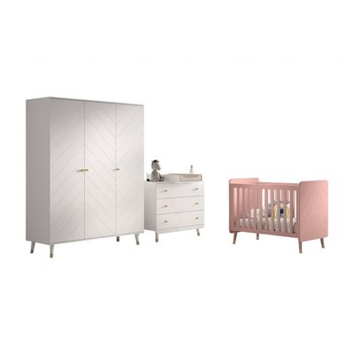 Billy set commode table à langer armoire lit Rose VIPACK