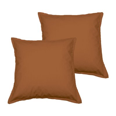 Lot de 2 taies d'oreiller en coton STUDIO SENSEI MAISON