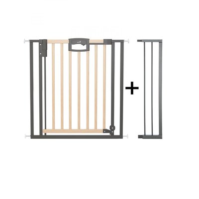 Barrière de porte à pression Easylock Plus bois/metal 96,5 cm 104,5 cm GEUTHER