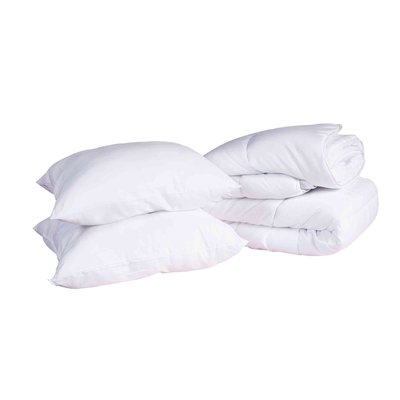 Pack couette mi-saison oreiller recyclé TERRE DE NUIT
