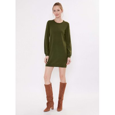 Robe pull unie MOTUS LA FIANCÉE