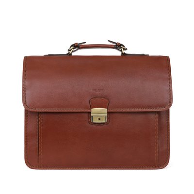 Cartable  A4  Cuir RÉPUBLIQUE HEXAGONA