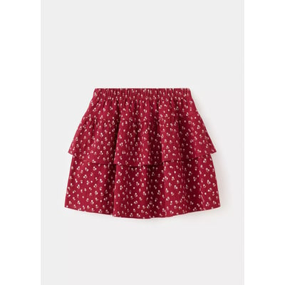 Jupe imprimée volants MANGO KIDS