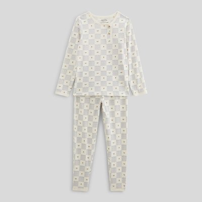 Pyjama manches longues imprimé en jersey coton BIO GOTS MONOPRIX