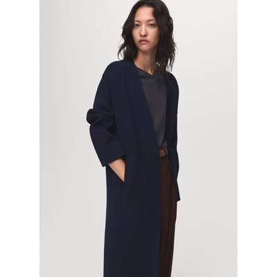 Manteau long maille MANGO