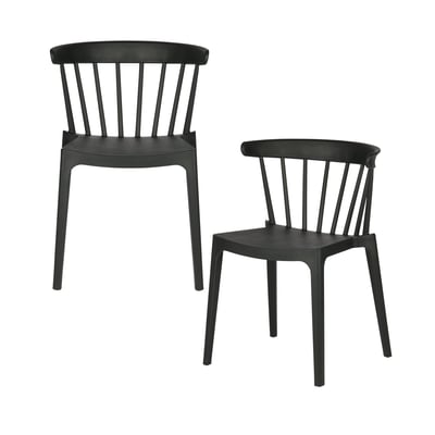 Chaises de jardin en plastique BLISS WOOOD