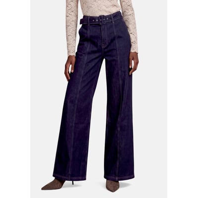 Jean taille haute à ceinture ZERO