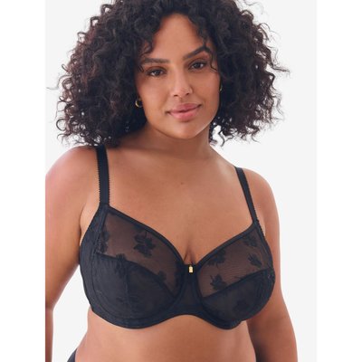 Soutien-gorge non rembourré à fleurs brodées NEXT