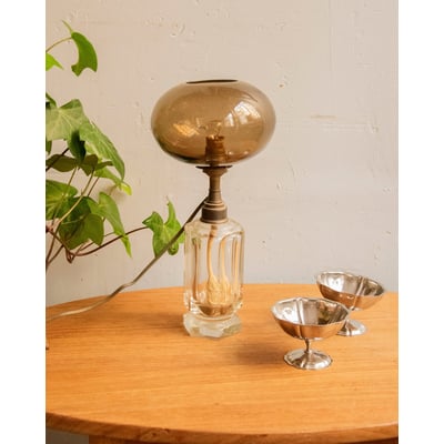 Lampe à huile en réemploi Julia N°977 - Bon état DEBONGOUT