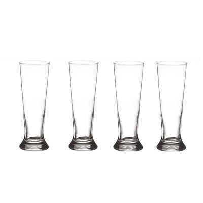 Lot de 4 verres à bière droits 37cl ATMOSPHERA