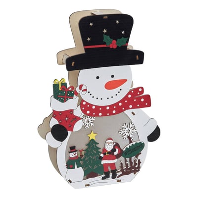 DKP INT BOIS PERSO 4L H27 P FEERIC LIGHTS & CHRISTMAS