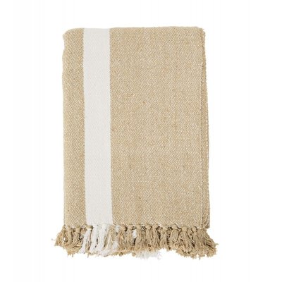 Plaid coton franges MADAM STOLTZ