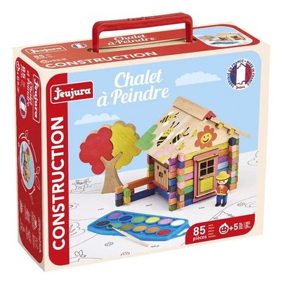 Chalet en bois à peindre 85 pcs JEUJURA