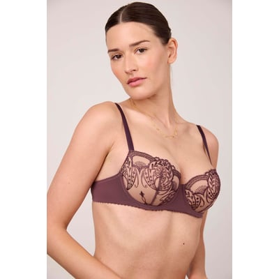 Soutien-gorge corbeille mousse en broderie POÉSIE MAISON LEJABY