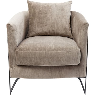 Fauteuil en polyester et acier, LA VIDA KARE DESIGN