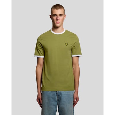 T-shirt ringer en coton col rond LYLE & SCOTT