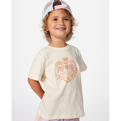 T-shirt RAINBOW LOGO/DESTO TEE-GIRL RIP CURL