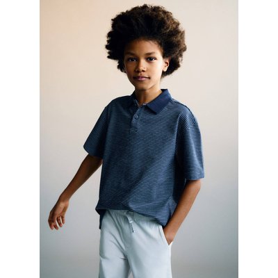 Polo coton à rayures MANGO KIDS