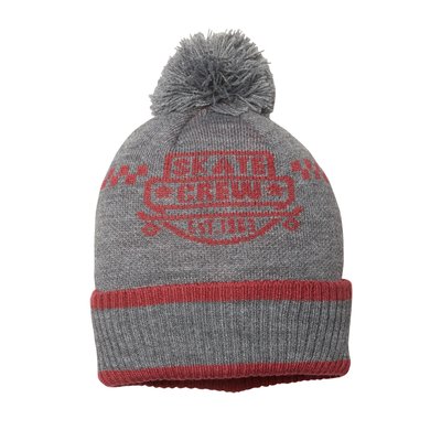 Bonnet "skate" à pompon VERTBAUDET