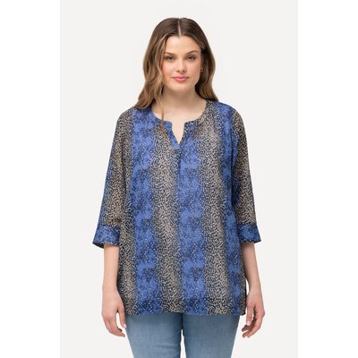 Blouse à col tunisien et manches 3/4 ULLA POPKEN