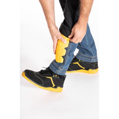 Jeans de travail stretch avec emplacement genouillères JOBPRO RICA LEWIS
