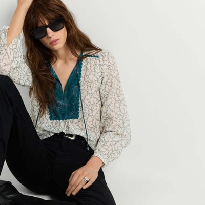 Blouse Fluide À Imprimé Floral PEPE JEANS