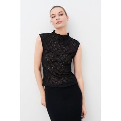 T-shirt droit col montant TLIPA CAROLL