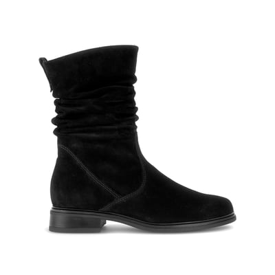 Bottines en cuir lisse à talon décroché GABOR