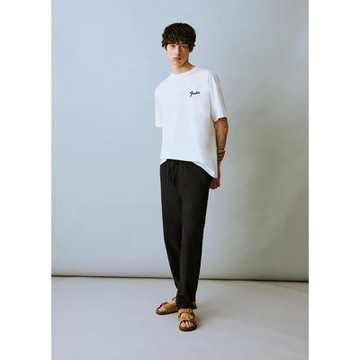 Pantalon jogging lin coton MANGO TEEN