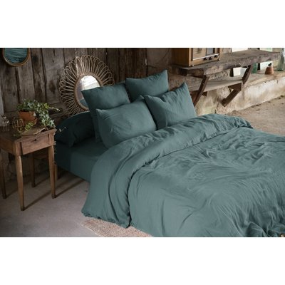 Housse de couette gaze de coton unie C DESIGN HOME TEXTILE