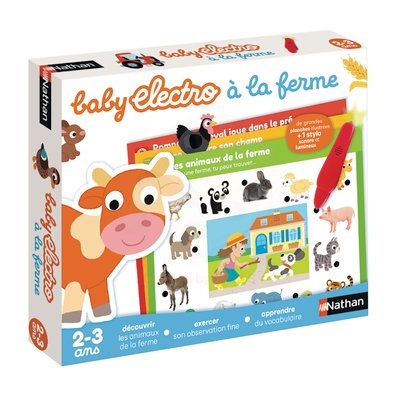 Baby electro animaux de la ferme NATHAN