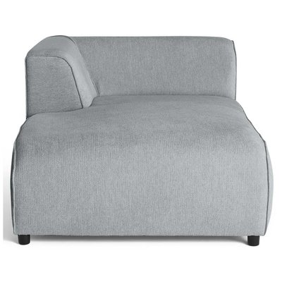 Suaro - Module d'assise méridienne gauche en tissu texturé LISA DESIGN