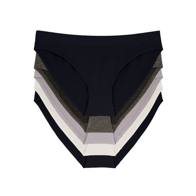 Confezione da 5 slip midi in maglia Rosanne DORINA