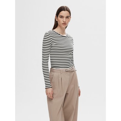 T-shirt à manches longues À rayures SELECTED FEMME