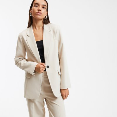 Blazerjasje met wijde snit LA REDOUTE COLLECTIONS