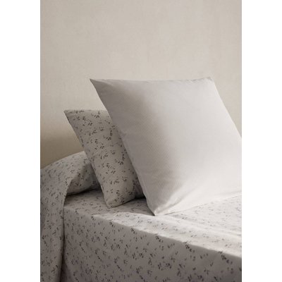 Deux taies d'oreiller percale de coton à rayures fines 60x60 cm MANGO HOME