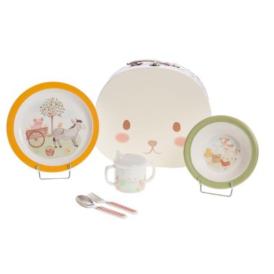 Coffret valisette déjeuner 5 pièces  -ESTEBAN AMADEUS